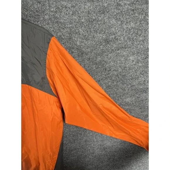 Columbia Sportswear Youth Unisex Sz L Lightweight Jacket Zip Windbreaker Orange